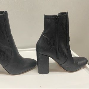 Aldo Black Booties